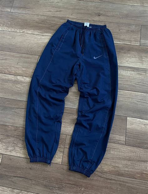 fake nike sweatpants|vintage baggy track pants.